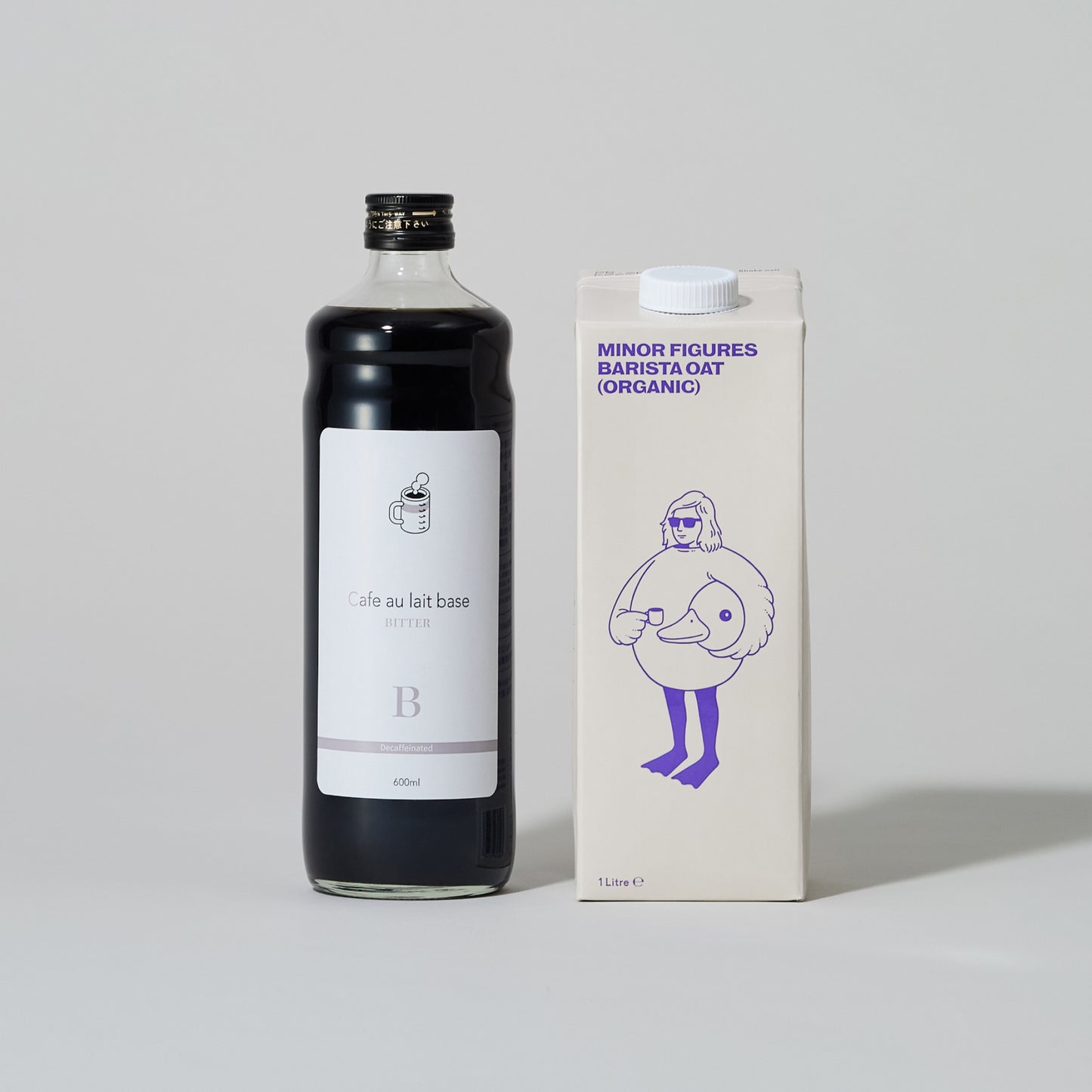 カフェオレベース&オーツミルクセット（各1本）