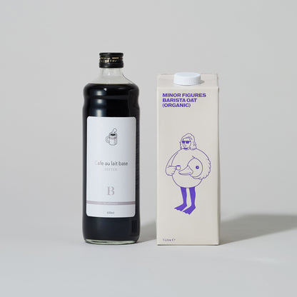 カフェオレベース&オーツミルクセット（各1本）