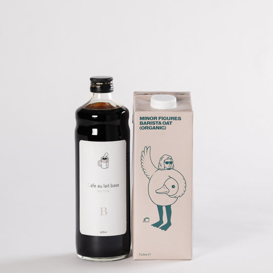 【BITTER】カフェオレベース（無糖）&オーツミルク 2本セット